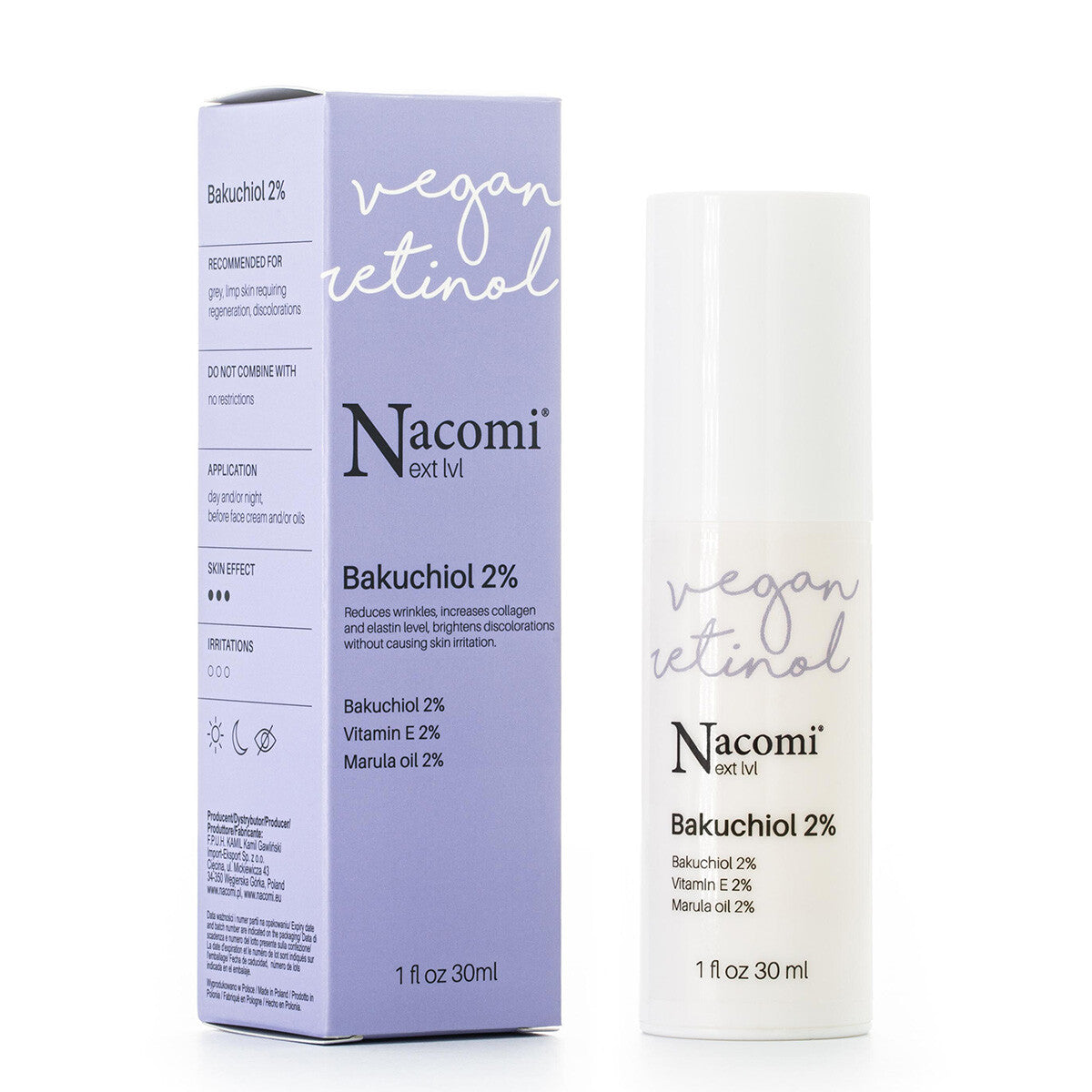 Nacomi - Bakuchiol Serum 2% Vegan Retinol