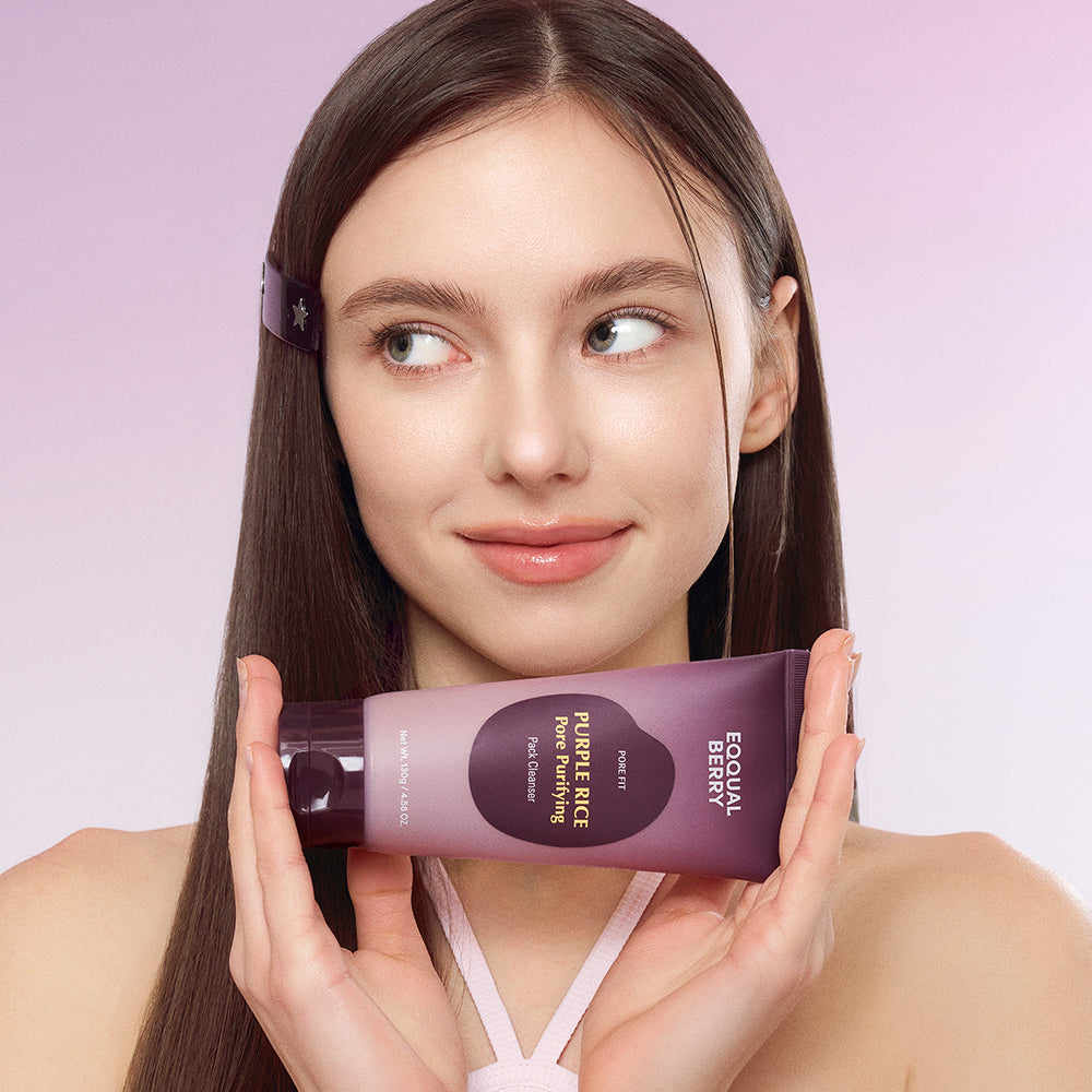 EQQUAL BERRY Purple Rice Pore Purifying Pack Cleanser