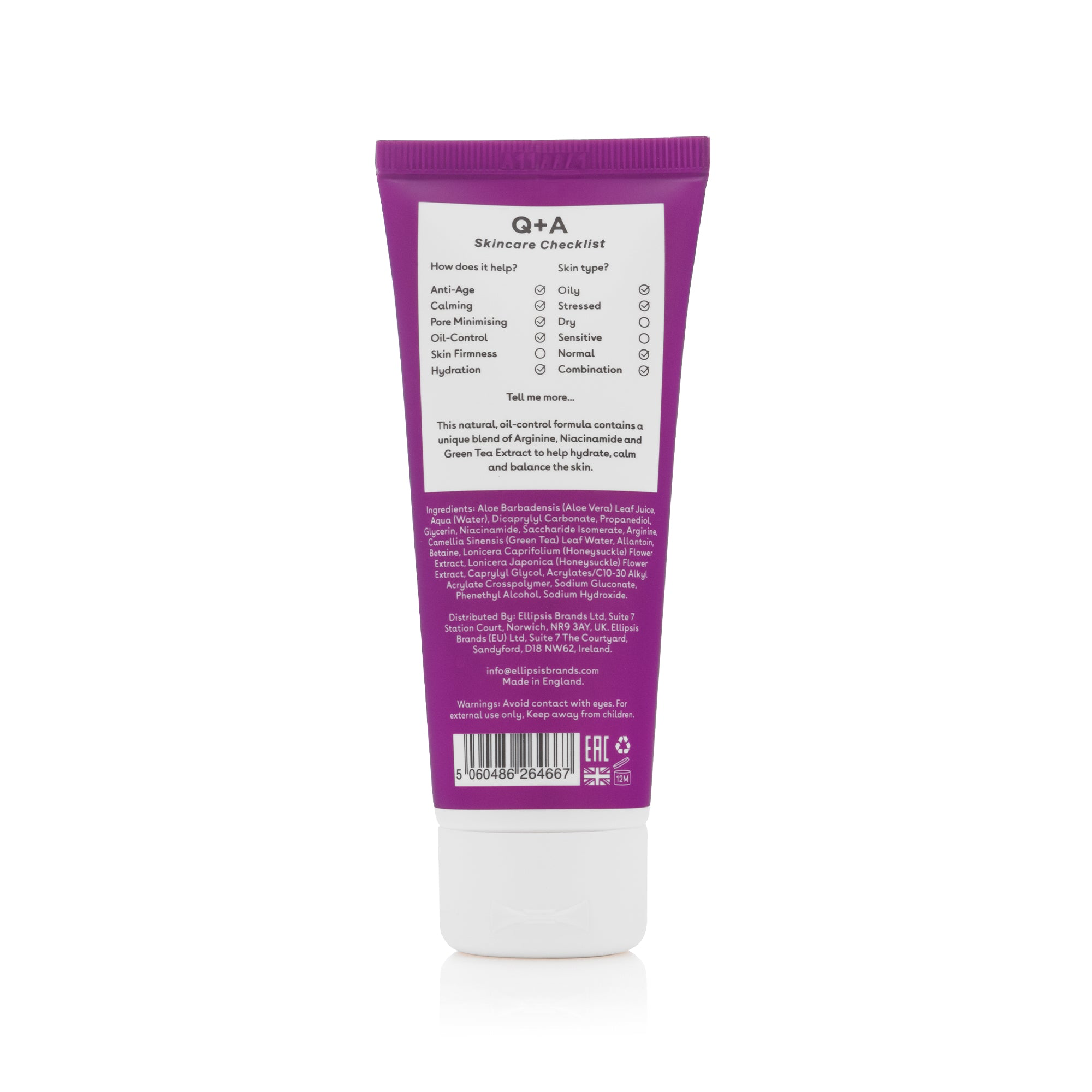 Q+A Amino Acid oil-free moisturiser