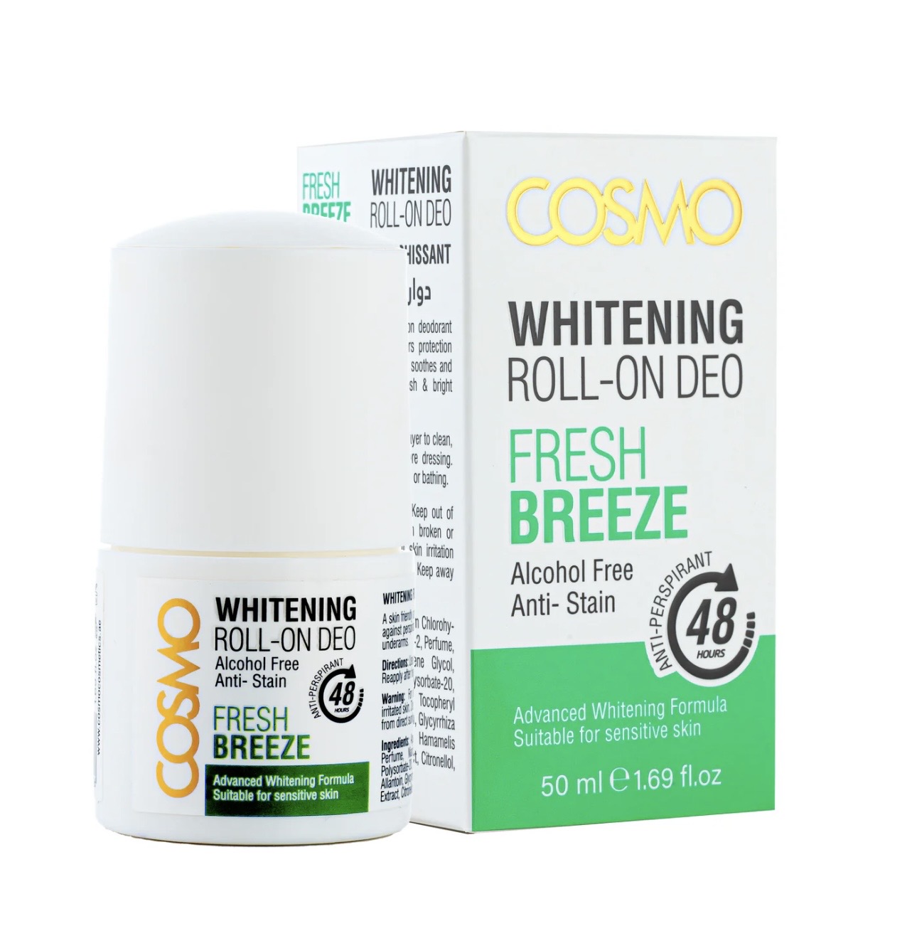 Cosmo - Fresh Breeze Whitening Roll On Deo