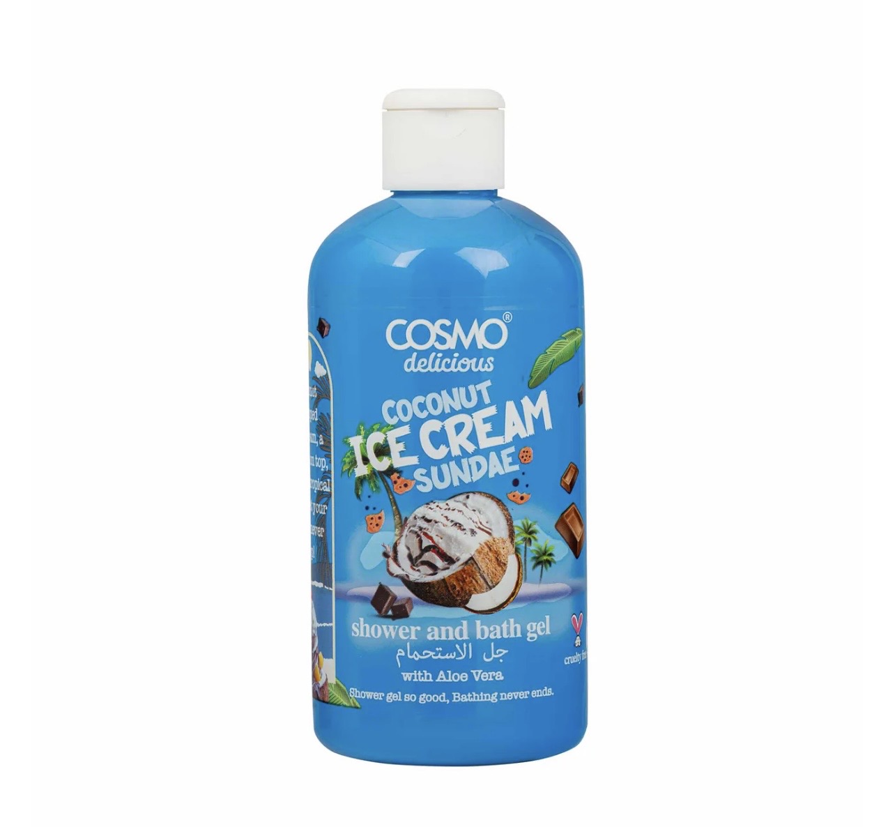 Cosmo - Coconut Ice Cream Body showr and Bath Gel