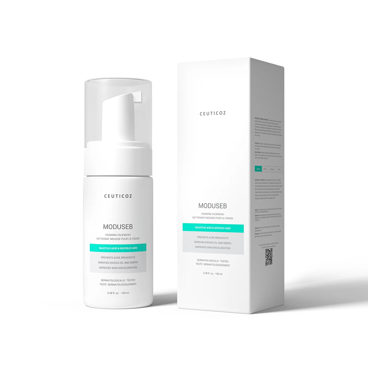 Ceuticoz - MODUSEB Foaming Facewash
