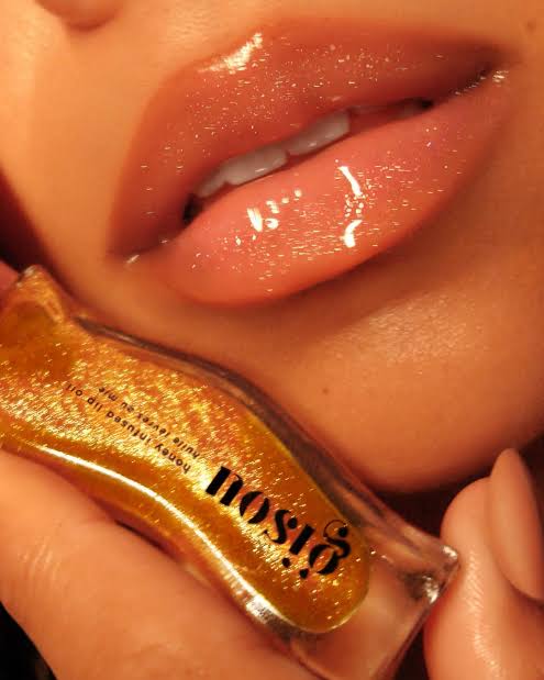 Gisou - Honey Infused Lip Oil – Golden Shimmer Glow