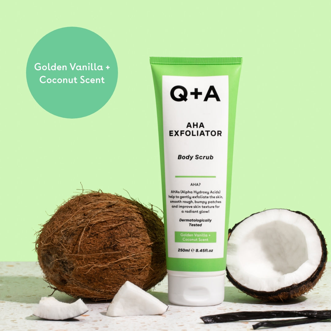 Q+A AHA Exfoliator Body Scrub