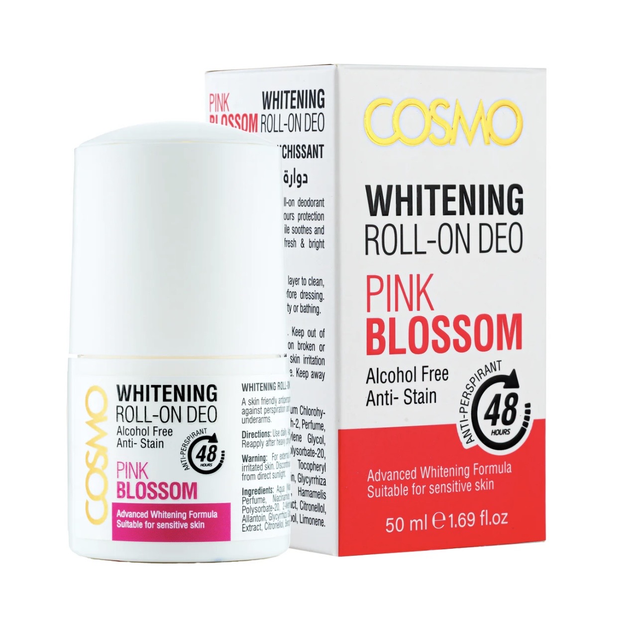 Cosmo - Pink Blossom Whitening Roll On Deo