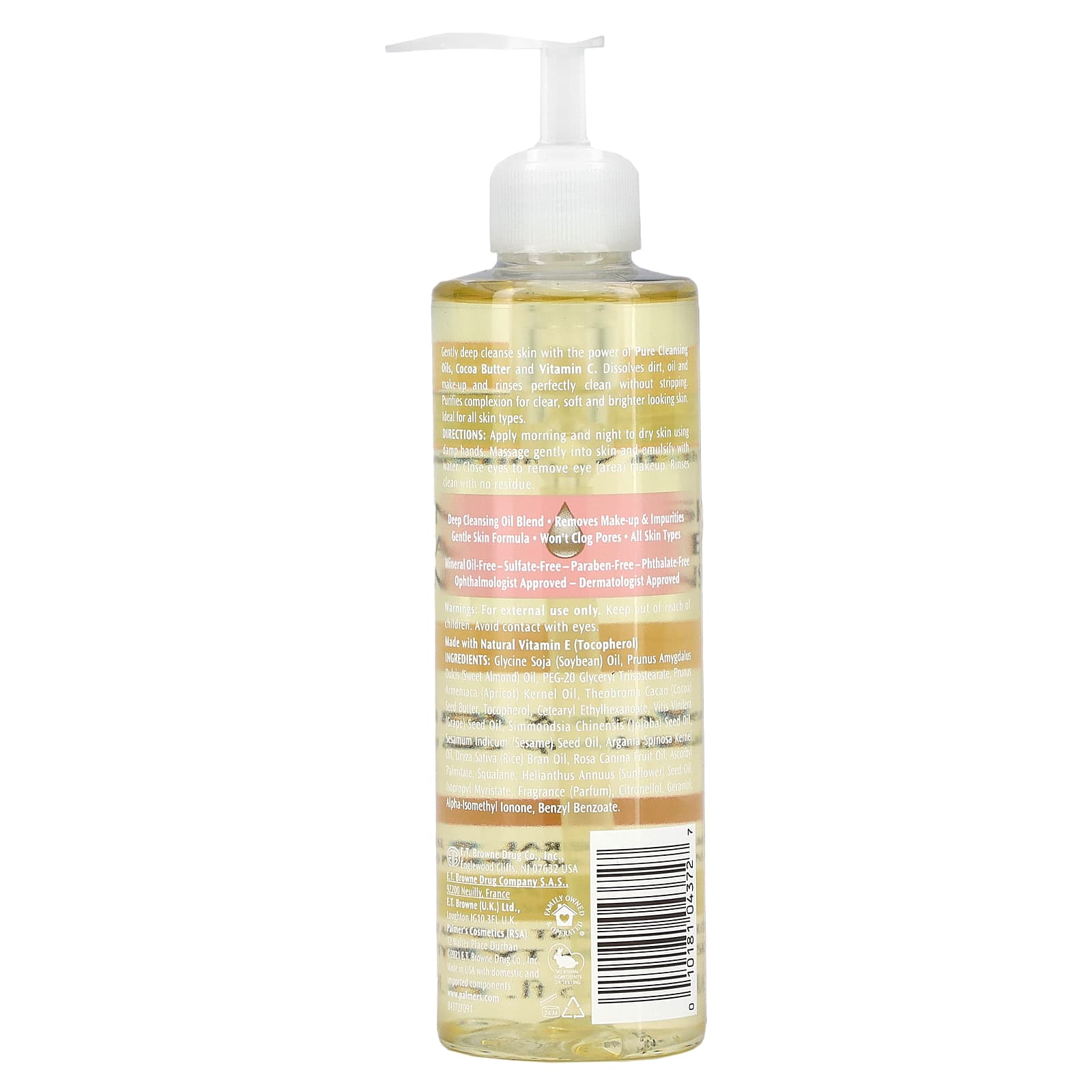 Palmer’s Skin Therapy Cleansing Oil