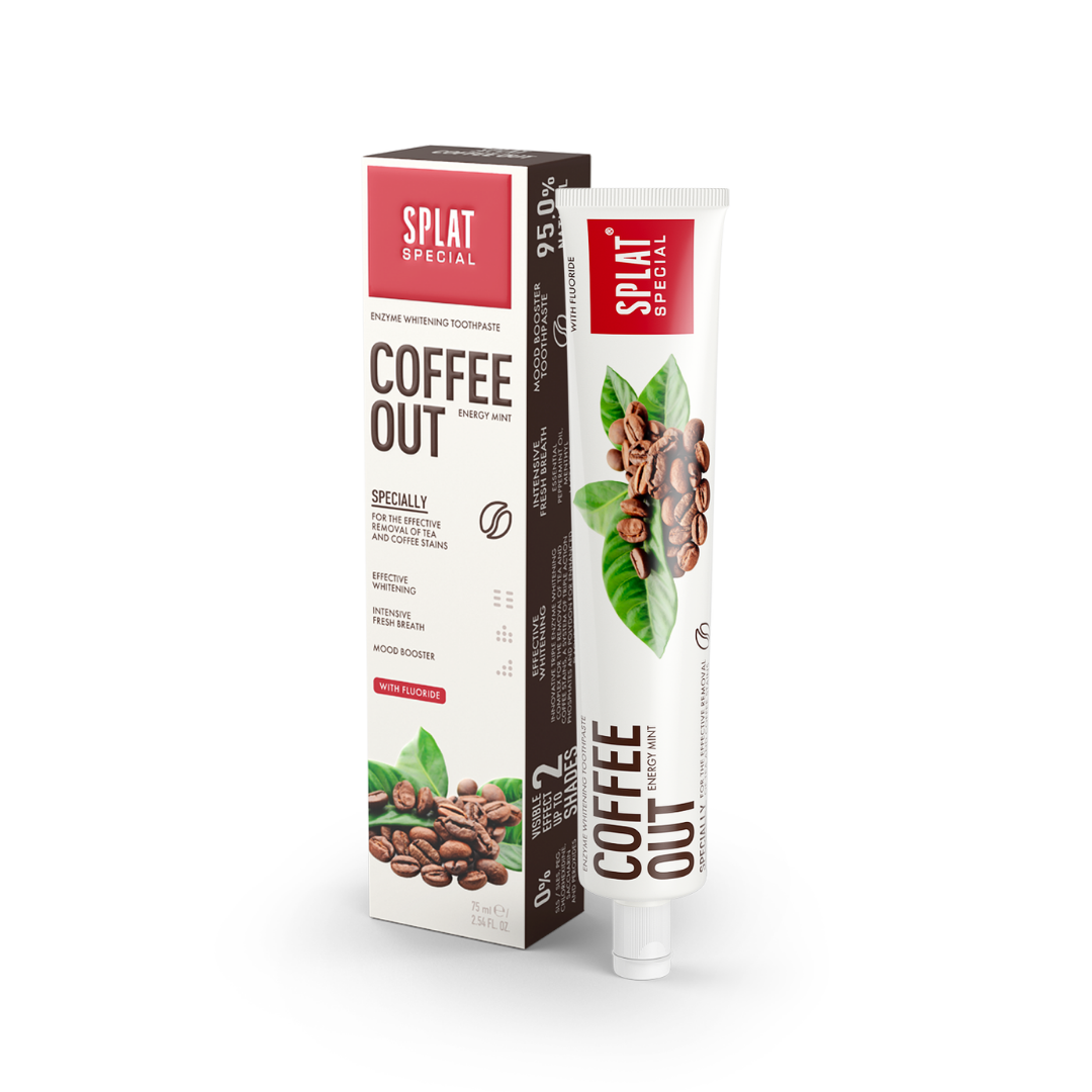 Splat Coffeeout 75ml toothpaste